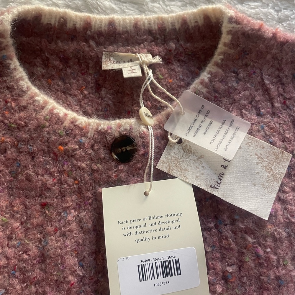 Böhme Quincy Speckled Cardigan - Picture 6 of 7